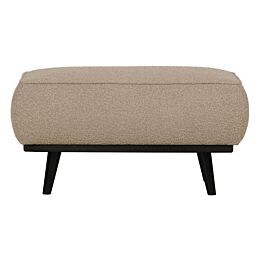 BePureHome Statement Hocker Bouclé Beige 