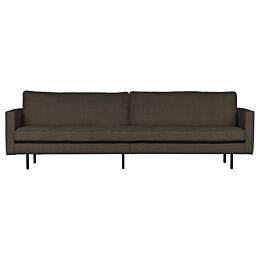BePureHome Rodeo Stretched Bank 3-zits Warm Grey/brown