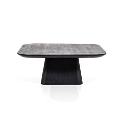 Eleonora Salontafel Aron 80x80 Zwart