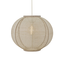 Hanglamp Fabric Sand ø48 Cm