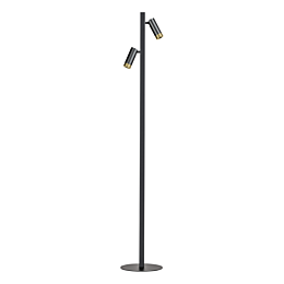 Vloerlamp Miller Zwart 2 Lichts