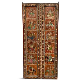Kamerscherm India Rood
