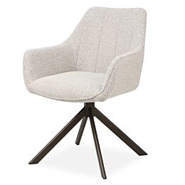 Eetkamerstoel Lisbon Beige Frame Taupe