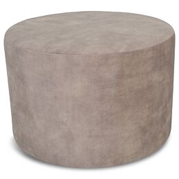 Hocker Mabel ø60 Velours Taupe