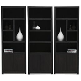 Boekenkasten Set Diamond Van 3 80cm Eiken