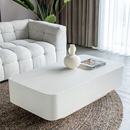 Salontafel Sovina Milky White 130cm