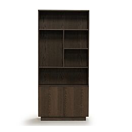 Boekenkast Ecoline New Brown 5 Vaks Rechts