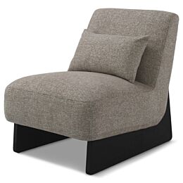 Fauteuil Leeds Grijs