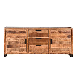 LABEL51 Dressoir Glasgow - Rough - Mangohout - Dressoir