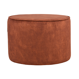 LABEL51 Poef Tibo - Rust - Velours