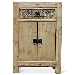 Houten Oriëntaalse Wandkast Houtsnijwerk