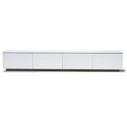 TV-meubel HO19 Hoogglans Wit 240cm