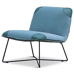 fauteuil blauw