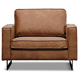 Robuuste Loveseat Tampa Congac 