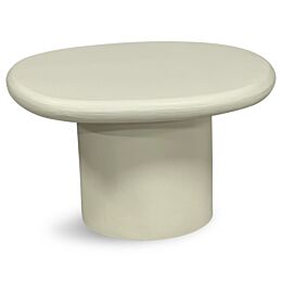Bijzettafel Lime Milky White S