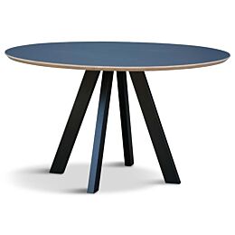 Eettafel Sumi Rond Zwart 