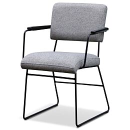 moderne stoel met armleuning