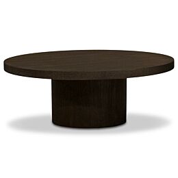 Salontafel Clip New Brown Ø80cm