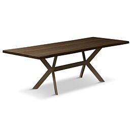 Eettafel Vancouver Vlinderpoot Anodic Brown