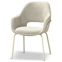 Eetkamerstoel Kado Créme Poot Beige