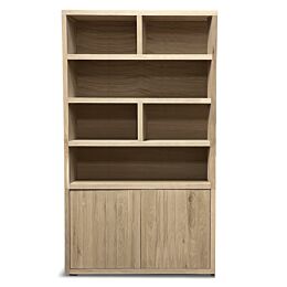 houten boekenkast modern