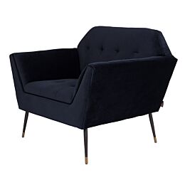 lounge chair blauw