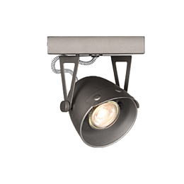 LABEL51 Spot Cap led - Grijs - Metaal - 1-Lichts