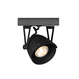 LABEL51 Spot Cap led - Zwart - Metaal - 1-Lichts