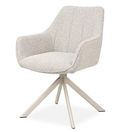 Eetkamerstoel Lisbon Beige Frame Taupe