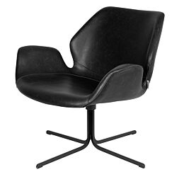 lounge fauteuil zwart