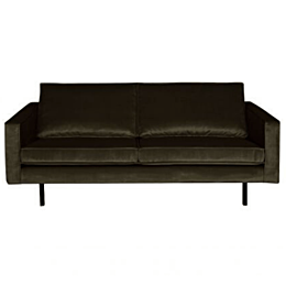 Rodeo Bank 2,5-zits Velvet Dark Green Hunter