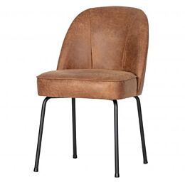 BePureHome Vogue Eetkamerstoel Leer Cognac