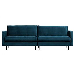 BePureHome Rodeo Classic Bank 3-zits Velvet Blue