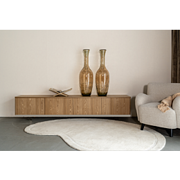 Zwevend TV-Meubel Bemmel Natural Ash Fineer 240cm
