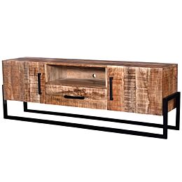 LABEL51 Tv-meubel Bolivia - Rough - Mangohout - 174 cm