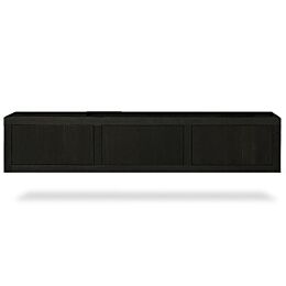 Zwevend TV-Meubel Diamond Dark Brown 180cm Eiken