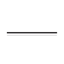 HO-19 Plint 240cm Black Brown