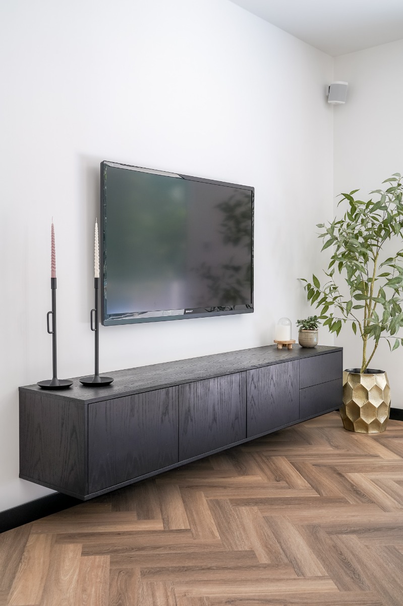 zwarte tv meubel