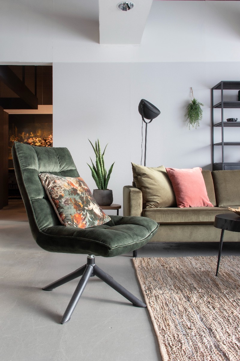 velours fauteuil trends najaar 2019