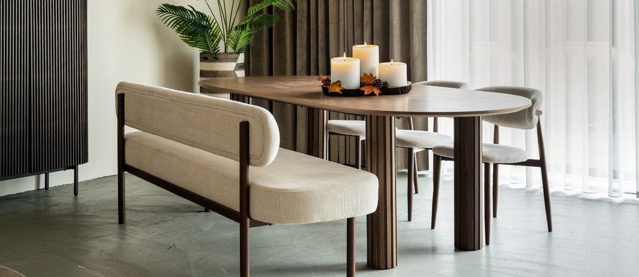 Cozy autumn: zo maak je je eettafel gezellig voor het najaar