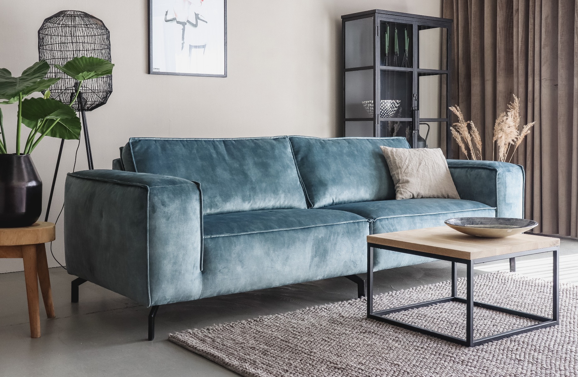 Waarom een blauwe bank in je interieur een musthave is! Blog