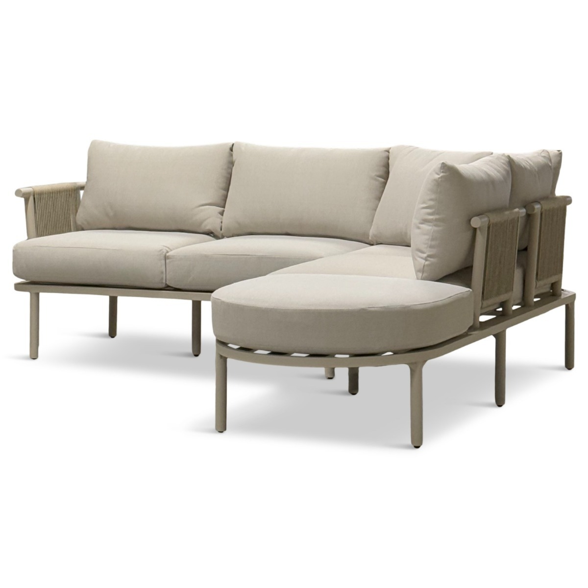 Tuin Loungebank Kiem Crème
